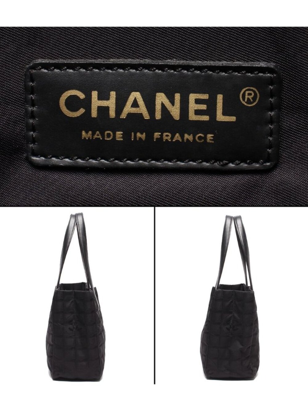 Chanel Tote Gold New Travel Line PM - Picture 4 of 10